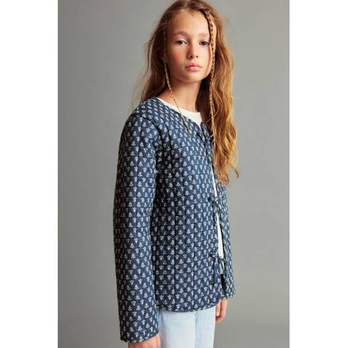 Mango Kids jasje voor binnen blauw afbeelding