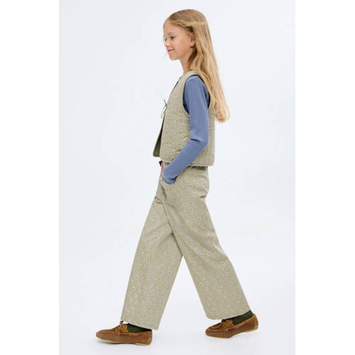 Mango Kids gilet lichtgroen afbeelding