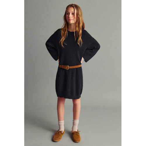 Mango Kids midi jurk marine afbeelding