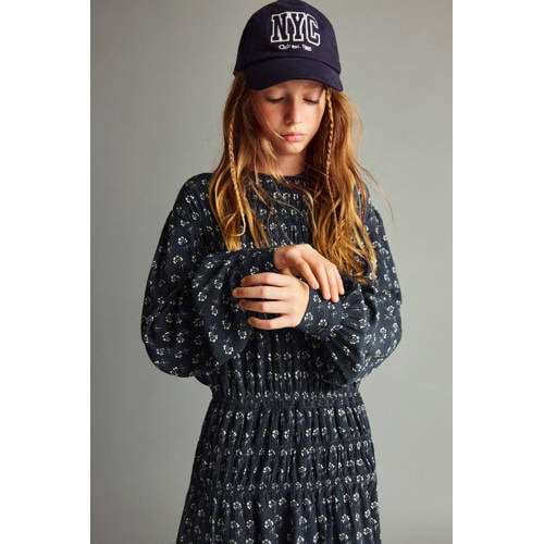 Mango Kids A-lijn jurk marine afbeelding