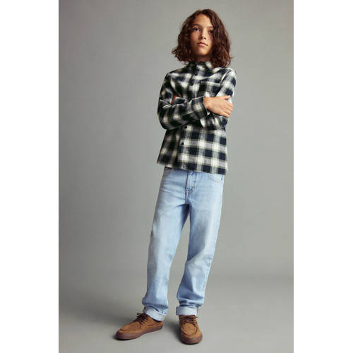 Mango Kids overhemd donkerblauw afbeelding