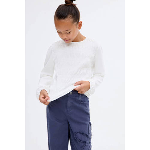 Mango Kids blousetop wit afbeelding