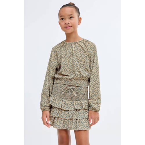 Mango Kids strokenrok groen afbeelding