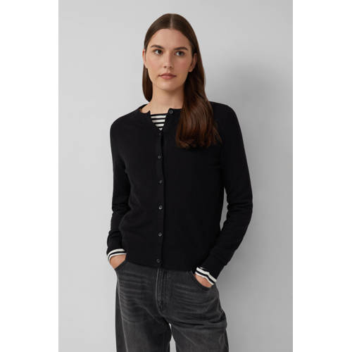 s.Oliver cardigan zwart afbeelding