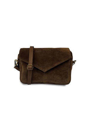 suède crossbody tas Rio Romy bruin