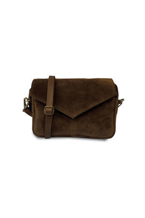 suède crossbody tas Rio Romy bruin