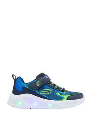 sneakers met lichtjes blauw