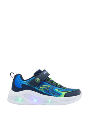 sneakers met lichtjes blauw