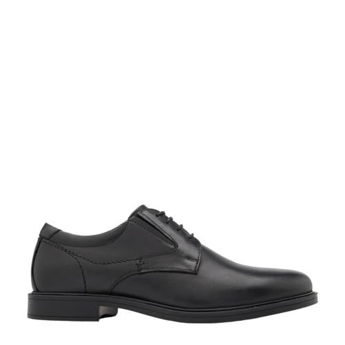 AM SHOE leren veterschoenen zwart afbeelding