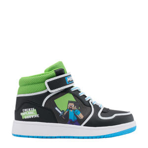 sneakers zwart/groen