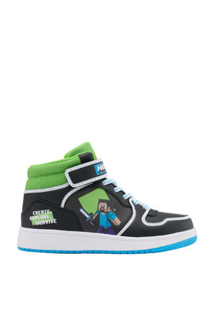 sneakers zwart/groen