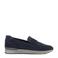 Medicus comfort suède instappers donkerblauw