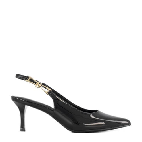 Graceland lak slingback pumps zwart afbeelding