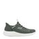 Skechers Bounder slip-on sneakers olijfgroen