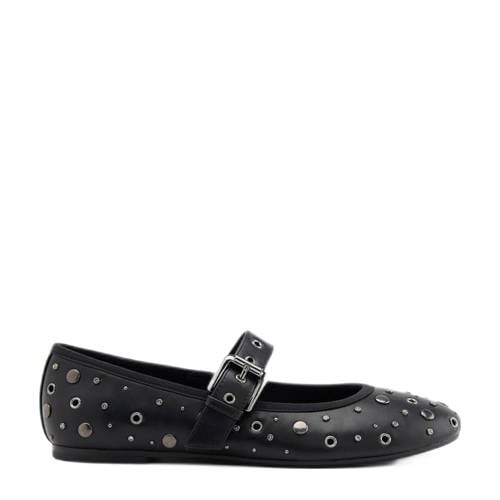 Graceland ballerina's met studs zwart afbeelding