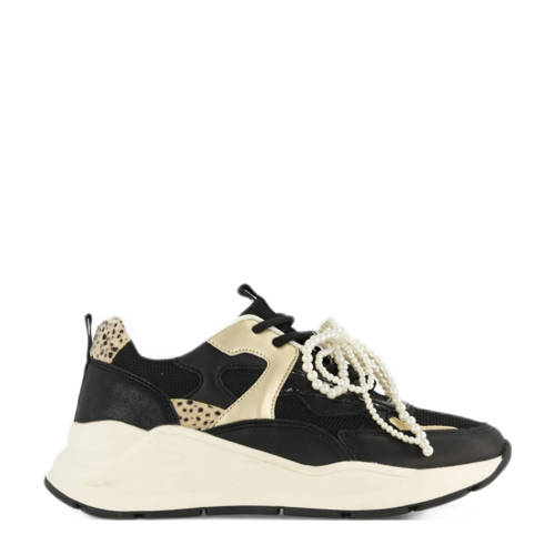 Graceland chunky sneakers zwart/goud afbeelding