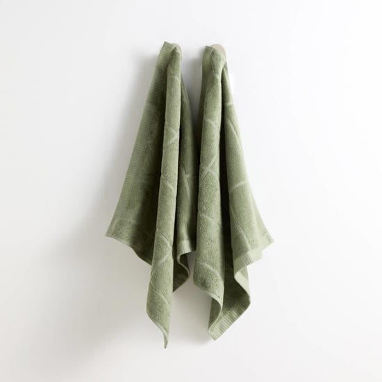 groene thee- & keukendoeken