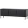 WOOOD WOOOD Gunnar Tv Meubel 154 cm - Grenen - Bordeauxrood - 56x154x44