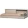 WOOOD Carter Bed - Grenenhout - Wit - 90x200