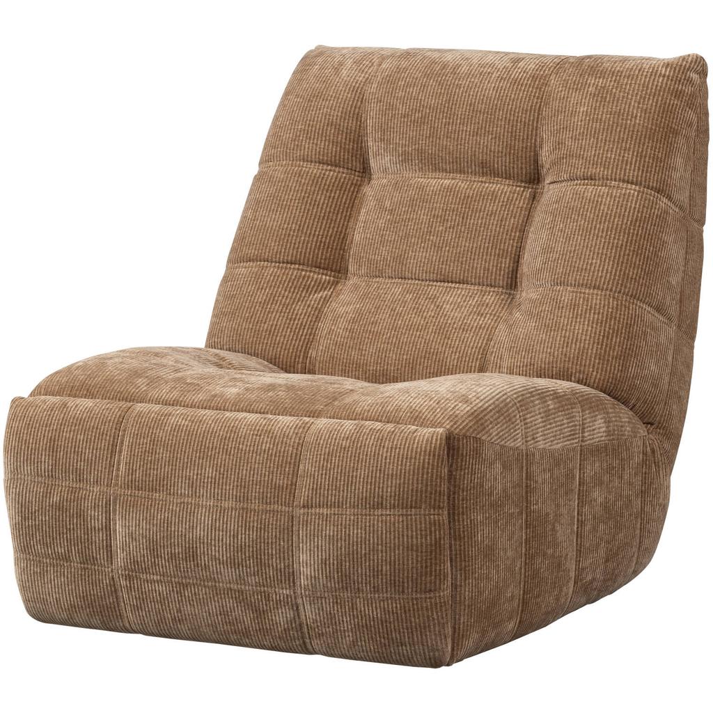 WOOOD Hein Relaxfauteuil Elektrisch - Geweven Stof - Naturel Melange