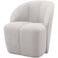 WOOOD WOOOD Mojo Draaifauteuil - Ribstof - Honing Geel - 75x68x77
