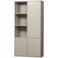 WOOOD WOOOD Meggy Opbergkast Rechts - Grenen hout - Dust/Grijs - 215x108x40