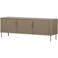 WOOOD Gunnar Tv Meubel 154 cm - Grenen - Bordeauxrood - 56x154x44