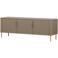 WOOOD WOOOD Gunnar Tv Meubel 154 cm - Grenen - Bordeauxrood - 56x154x44