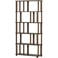 WOOOD Riss Boekenkast - Eikenhout  - Mystic Brown - 186x90x30