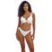 Freya crochet strik bikinibroekje Nomad Nights wit