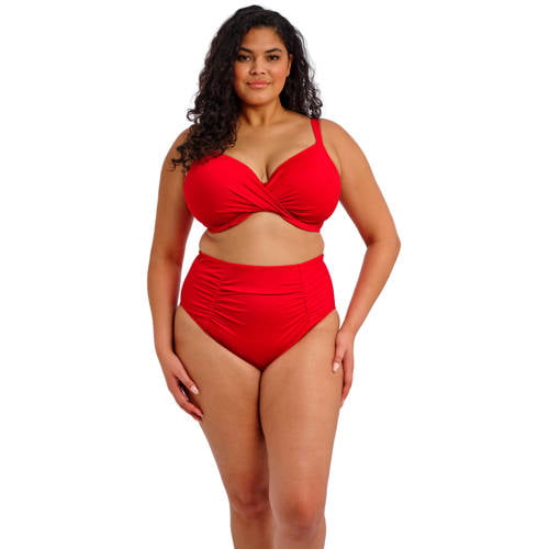 Elomi high waist bikinibroekje Plain Sailing rood afbeelding