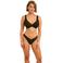 Freya string bikinibroekje Arozona Waves met lurex zwrat