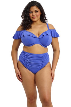 high waist bikinibroekje Plain Sailing blauw