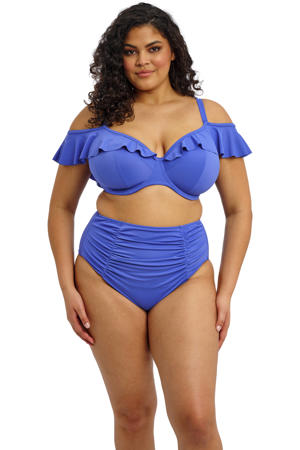 high waist bikinibroekje Plain Sailing blauw