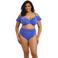 Elomi high waist bikinibroekje Plain Sailing blauw