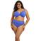 Elomi niet-voorgevormde beugel bikinitop Plain Sailing blauw