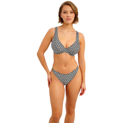 Freya niet-voorgevormde beugel bikinitop Koh Tao zwart/wit afbeelding