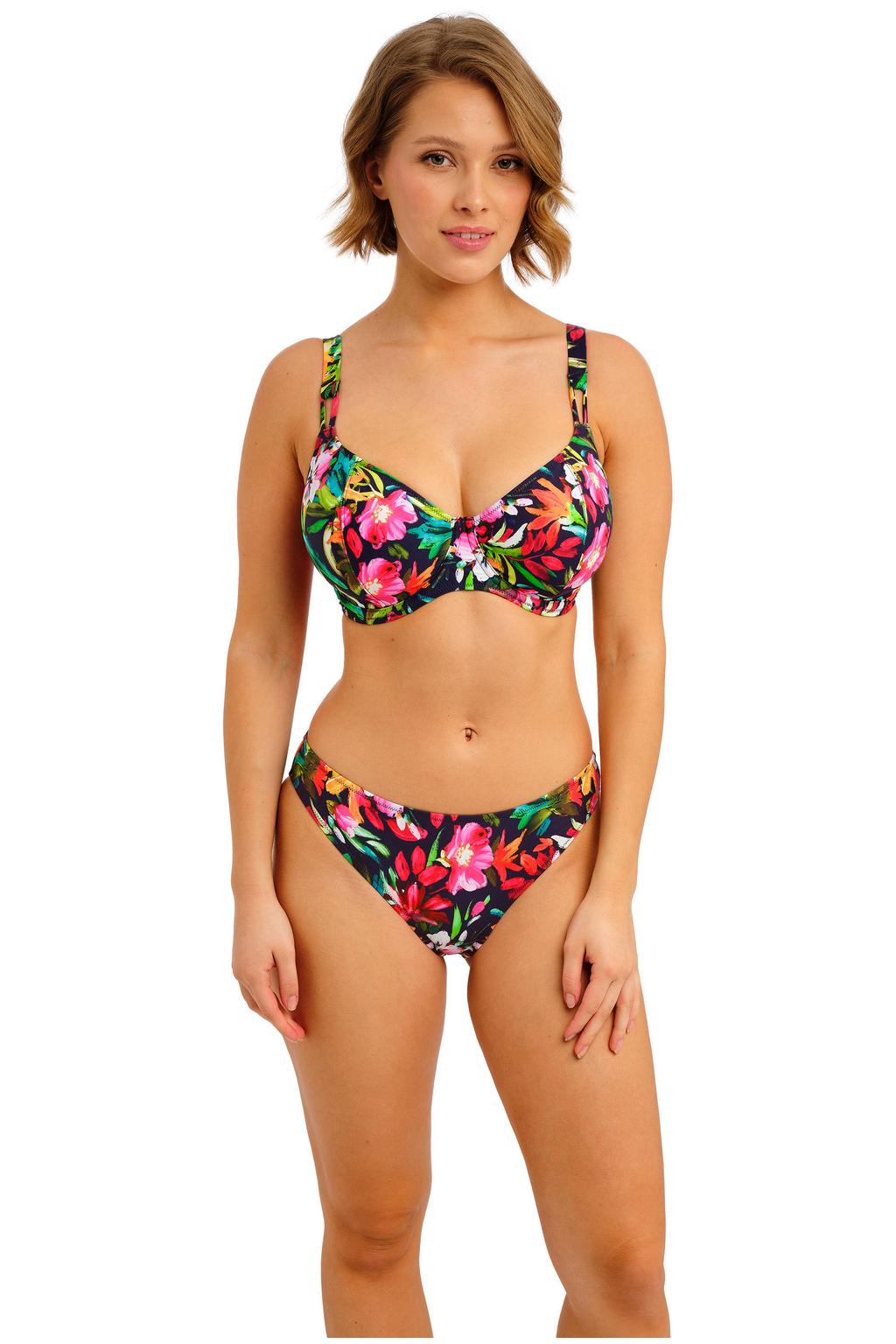 Freya bikinibroekje Kailua donkerblauw/multi