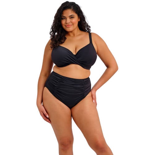 Elomi high waist bikinibroekje Plain Sailing zwart afbeelding