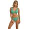 Freya niet-voorgevormde crochet beugel bikinitop Nomad Nights groen