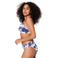 LingaDore bikinibroekje wit/blauw
