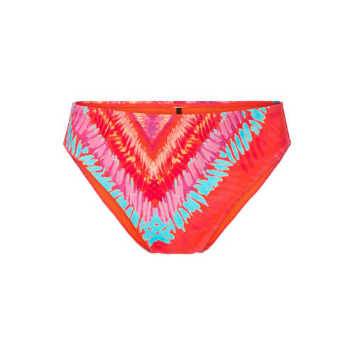 LingaDore bikinibroekje koraalrood/turquoise afbeelding