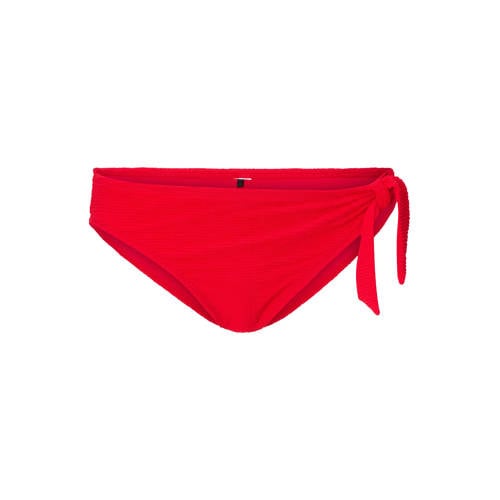LingaDore bikinibroekje met textuur rood afbeelding
