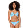 LingaDore voorgevormde triangel bikini set lichtblauw/wit