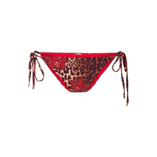 LingaDore strik bikinibroekje bruin/rood afbeelding