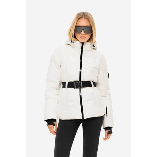 NIKKIE ski jas Nateland wit afbeelding