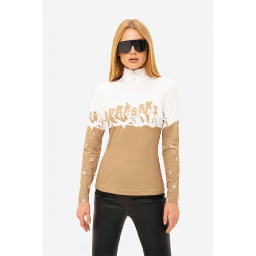NIKKIE ski pully Nantes beige afbeelding
