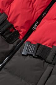 thumbnail: NIKKIE ski-jas Nateland Contrast rood/zwart