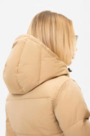 thumbnail: NIKKIE ski-jas Nateland Contrast bruin/zwart