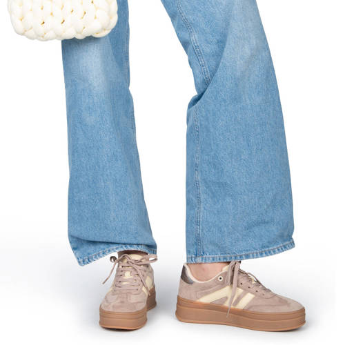 POSH by Poelman sneakers taupe afbeelding